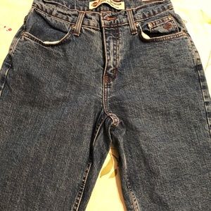 Harley Davidson blue jeans